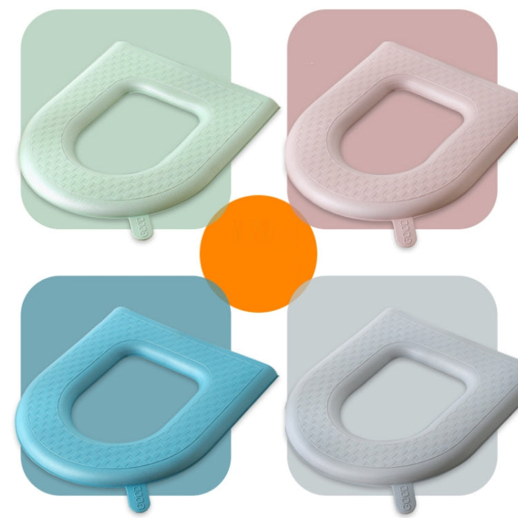 Household Thickened Waterproof Washable Toilet Seat, Color: Green - Bath Mats by PMC TechLife | Online Shopping South Africa | PMC TechLife