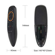 Intelligent Voice Remote Control With Learning Function, Style: G10S Pro BT Dual Mode