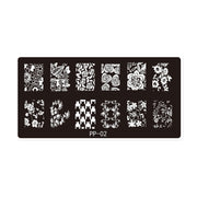 Butterfly Dream Nail Art Printed Steel Plate(E084-2)