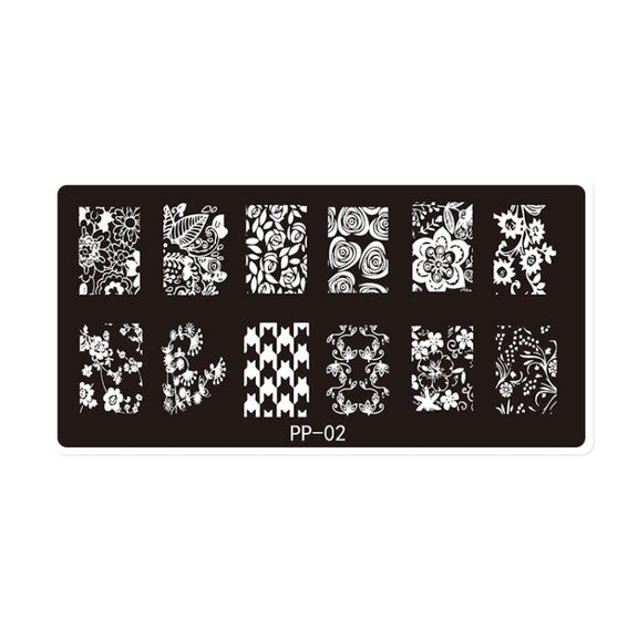 Butterfly Dream Nail Art Printed Steel Plate(E084-2)