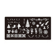 Butterfly Dream Nail Art Printed Steel Plate(E084-3) - free shipping - PMC Jewellery - Order now!