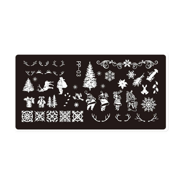 Butterfly Dream Nail Art Printed Steel Plate(E084-3)