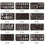 Butterfly Dream Nail Art Printed Steel Plate(E084-4)