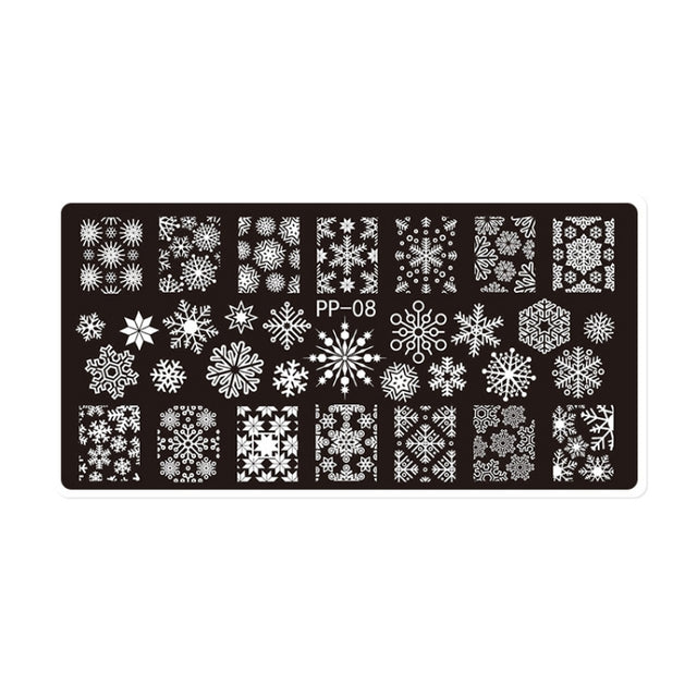 Butterfly Dream Nail Art Printed Steel Plate(E084-8)