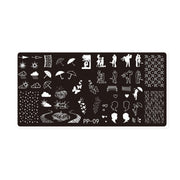 Butterfly Dream Nail Art Printed Steel Plate(E084-9)