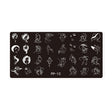 Butterfly Dream Nail Art Printed Steel Plate(E084-10) - Nail Stickers by PMC Jewellery | Online Shopping South Africa | PMC Jewellery | Buy Now Pay Later Mobicred