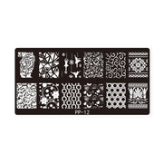 Butterfly Dream Nail Art Printed Steel Plate(E084-12)