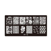 Butterfly Dream Nail Art Printed Steel Plate(E084-15)