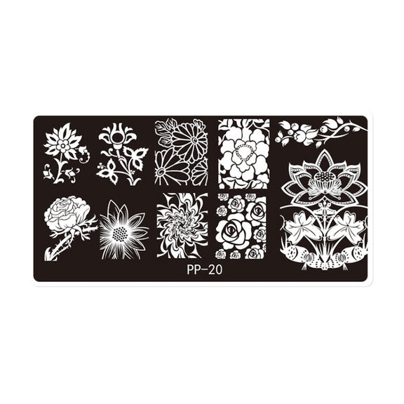 Butterfly Dream Nail Art Printed Steel Plate(E084-20)