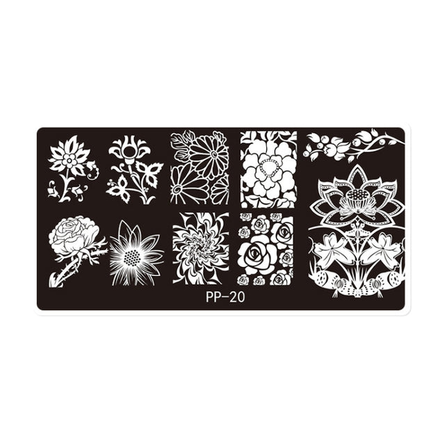 Butterfly Dream Nail Art Printed Steel Plate(E084-20)