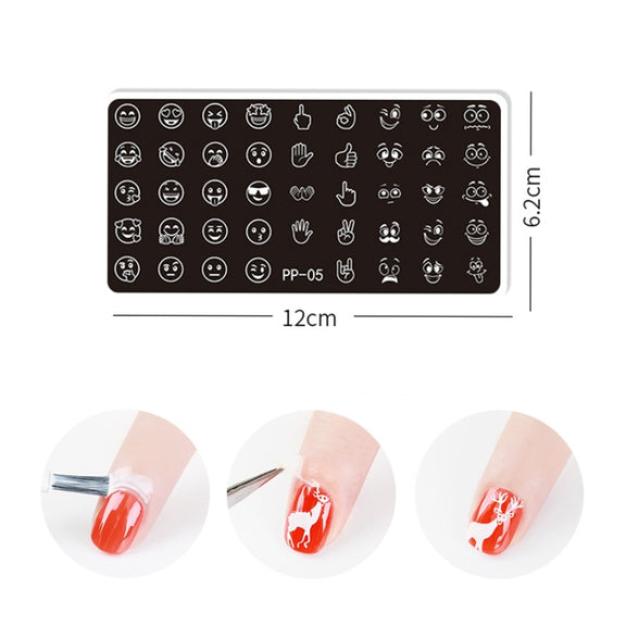 Butterfly Dream Nail Art Printed Steel Plate(E084-15)