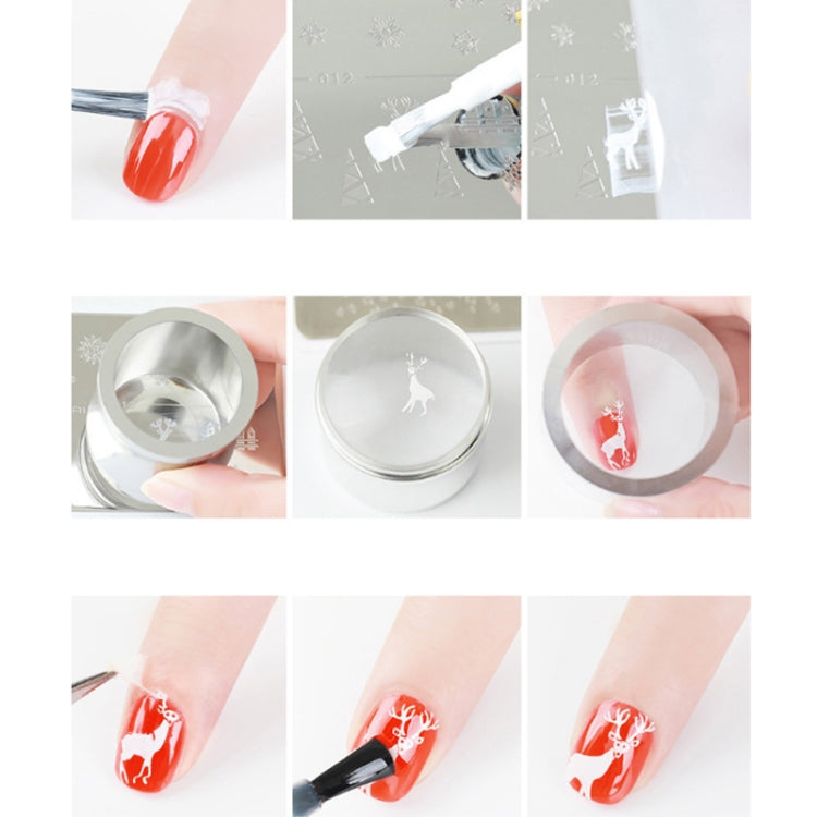 Butterfly Dream Nail Art Printed Steel Plate(E084-7) - free shipping - PMC Jewellery - Order now!