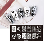 Butterfly Dream Nail Art Printed Steel Plate(E084-15)