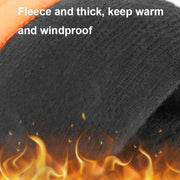 FLYING TERN 307 Outdoor Sports Fleece Water-resistant Wear-resistant Children Gloves(Reflective Silver)