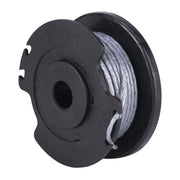 Lawn Mower Single Ply Nylon Mowing Line Hit Grass Rope for BOSCH ART SL Series(Black)