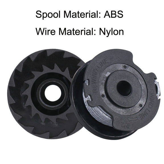 Lawn Mower Single Ply Nylon Mowing Line Hit Grass Rope for BOSCH ART SL Series(Black)