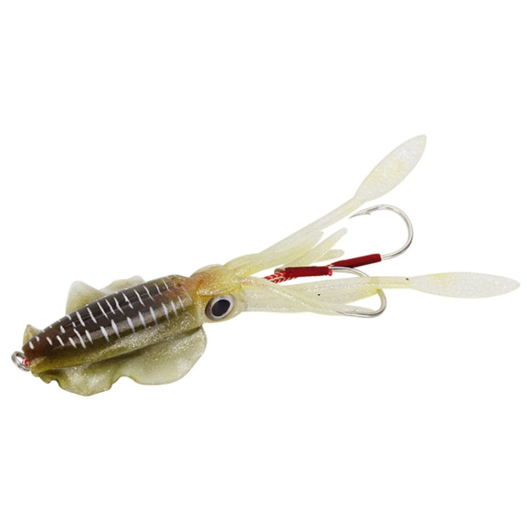 15cm 60g Sea Fishing Fake Bait Deep Sea Squid Soft Bait, Style: A1014 With Lead - Fishing Hooks by PMC TechLife | Online Shopping South Africa | PMC TechLife