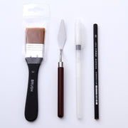 18 In 1 Multipurpose Nylon Hair Watercolor Paintbrush Acrylic Paintbrush(Light Blue)