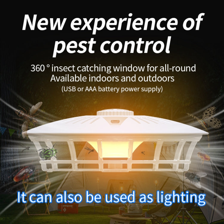 Household Flea Trap Lamp Indoor Trap Mosquito Flies Cockroach Lamp(Pearl White) - Traps by PMC TechLife | Online Shopping South Africa | PMC TechLife | Buy Now Pay Later Mobicred