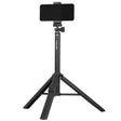 QingZhuangShiDai ZP100 Aluminum Alloy Floor Phone Stand Live Bluetooth Phone Selfie Stick - free shipping - PMC TechLife - Order now!