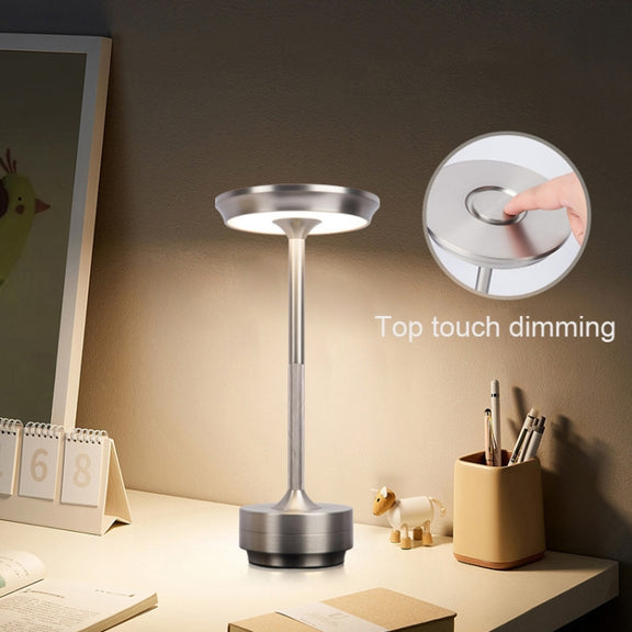 Rechargeable Desk Lamp Removable Desk Lamp Bar Atmosphere Night Light(Black)