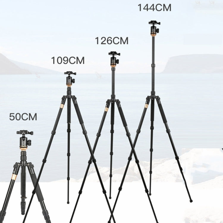 QingZhuangShiDai Q999S Portable Projector Photography Camera Live Gimbal Tripod(Black) - free shipping - PMC Jewellery - Order now!