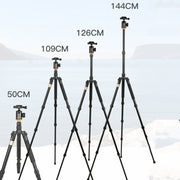 QingZhuangShiDai Q999S Portable Projector Photography Camera Live Gimbal Tripod(Black)