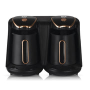 RAF R.109 Household Heating Coffee Pot Portable Office Coffee Tea Maker, EU Plug(Black Gold)