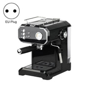 RAF R.104 Home Small Semi Automatic High Pressure Steam Milk Foaming Coffee Machine, EU Plug(Black)