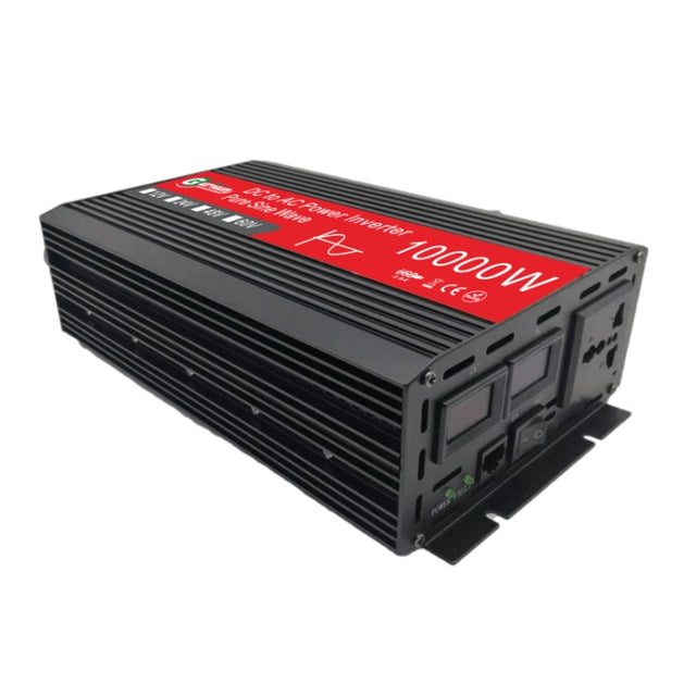 Gurxun HZ1500-10000 Sine Wave 10000W Inverter Power Converter, Specification: 24V To 220V