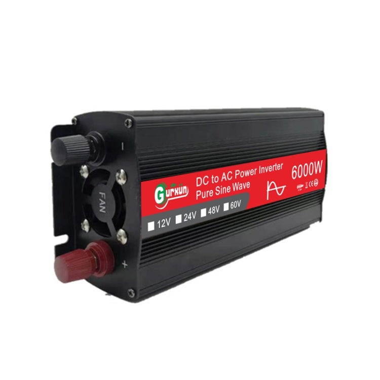 Gurxun 6000W High Power Sine Wave Inverter With Single Digital Display, Specification: 24V-220V - free shipping - PMC Jewellery - Order now!