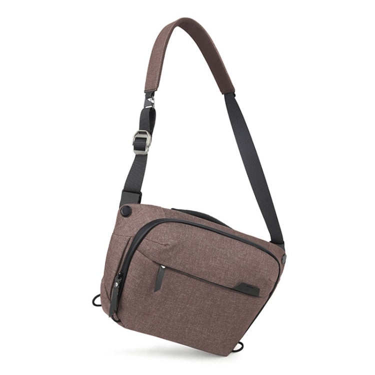Portable Waterproof Photography SLR Camera Messenger Bag, Color: 3L Coffee Brown - Strap Satchel by PMC TechLife | Online Shopping South Africa | PMC TechLife | Buy Now Pay Later Mobicred