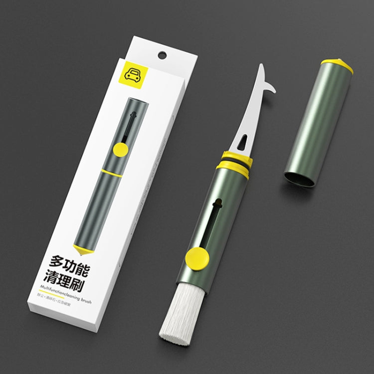 FH082 Car Air Conditioner Vent Multifunctional Cleaning Brush (Dark Green) - Car washing supplies by PMC TechLife | Online Shopping South Africa | PMC TechLife | Buy Now Pay Later Mobicred