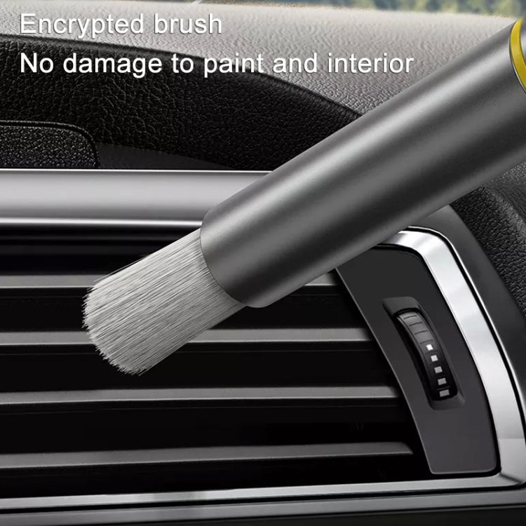 FH082 Car Air Conditioner Vent Multifunctional Cleaning Brush(Grey) - Car washing supplies by PMC TechLife | Online Shopping South Africa | PMC TechLife | Buy Now Pay Later Mobicred