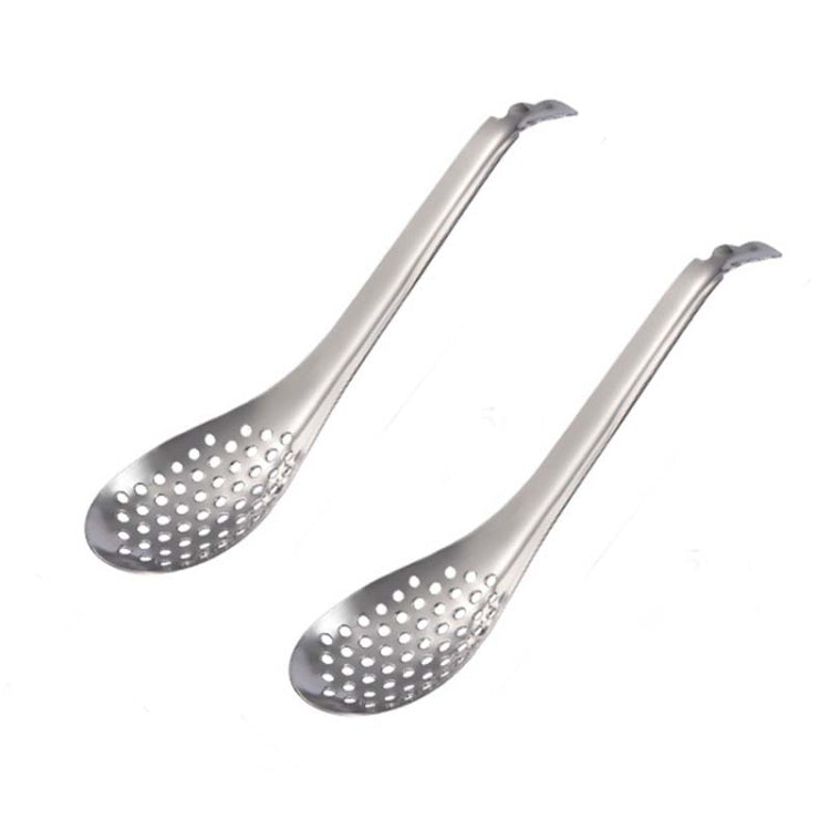 2 PCS 304 Stainless Steel Small Caviar Colander Molecular Cooking Spoon, Color: True Color - Gadgets by PMC TechLife | Online Shopping South Africa | PMC TechLife | Buy Now Pay Later Mobicred