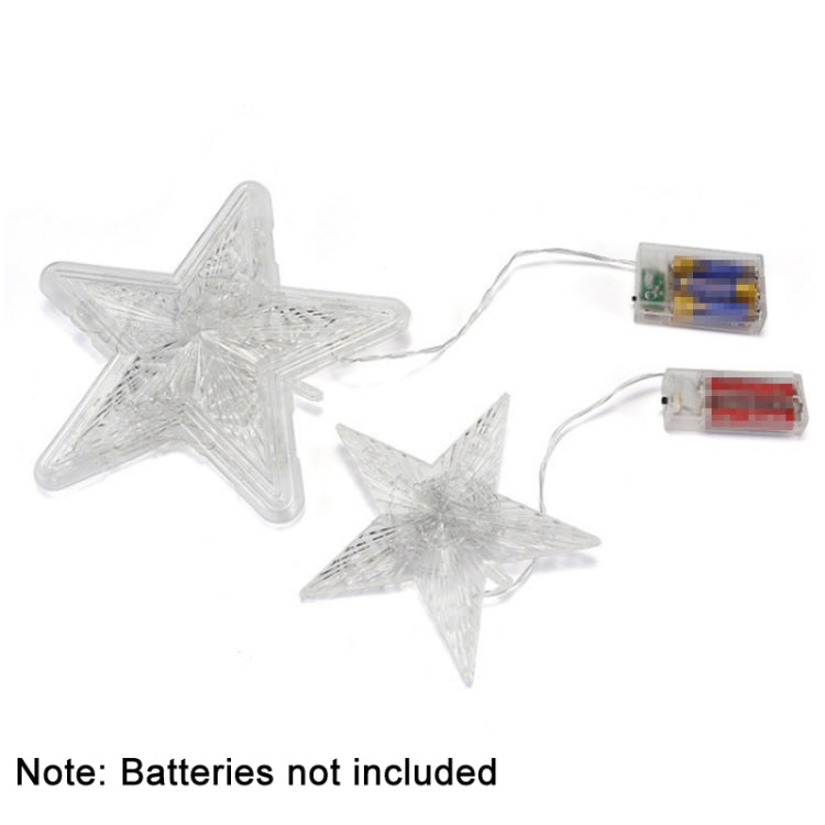 Christmas Tree Top Light LED Glowing Star Lights, Size: Small Battery Model(Colorful) - Christmas Decoration Lamps by PMC TechLife | Online Shopping South Africa | PMC TechLife | Buy Now Pay Later Mobicred