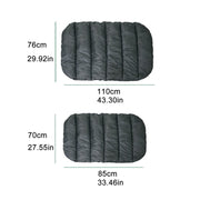 Pet Outdoor Water-resistant Cushion Camping Cats And Dog Sleeping Pad, Size: Small 80x70cm(Orange)