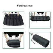 Pet Outdoor Water-resistant Cushion Camping Cats And Dog Sleeping Pad, Size: Large 110x76cm(Grey)