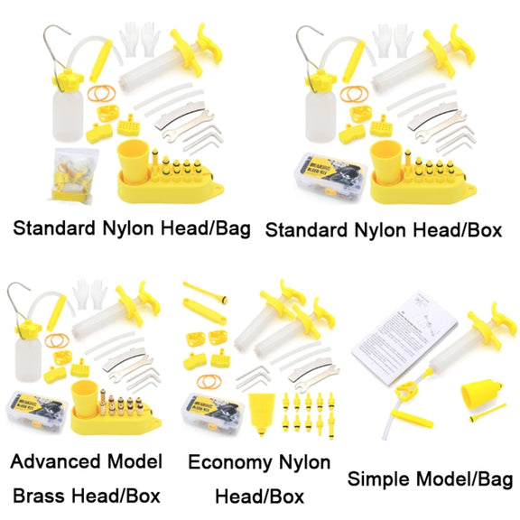 Mountain Bike Oil Dish Oil Filling Tool, Specification: Economy Nylon Head/Box