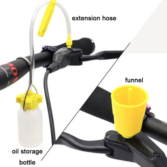 Mountain Bike Oil Dish Oil Filling Tool, Specification: Economy Nylon Head/Box
