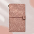 A6  Retro Lace Carved Girls Hand Ledger Diary With 3 Separate Inner Pages(Pink) - Notebooks by PMc TechLife | Online Shopping South Africa | PMc TechLife | Buy Now Pay Later Mobicred