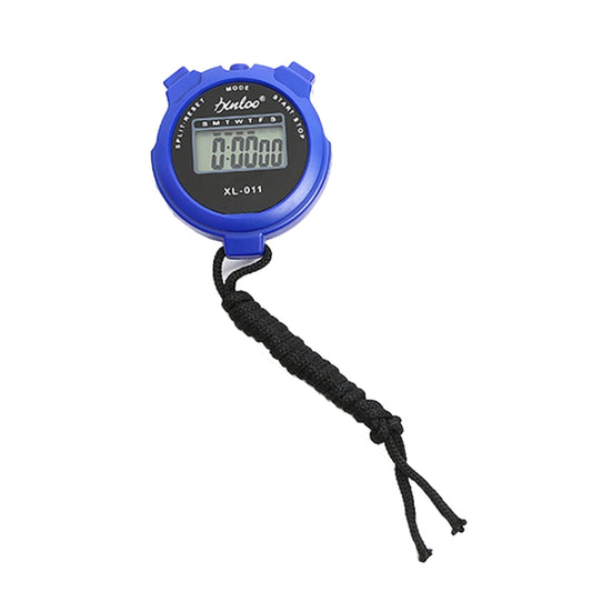 XINLOO XL-011 Display Single Memory Stopwatch Running Fitness Training Electronic Timer(Blue) - Pedometer by null | Online Shopping South Africa | PMC Jewellery | Buy Now Pay Later Mobicred