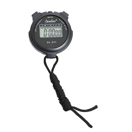 XINLOO XL-011 Display Single Memory Stopwatch Running Fitness Training Electronic Timer(Black) - Pedometer by null | Online Shopping South Africa | PMC Jewellery | Buy Now Pay Later Mobicred