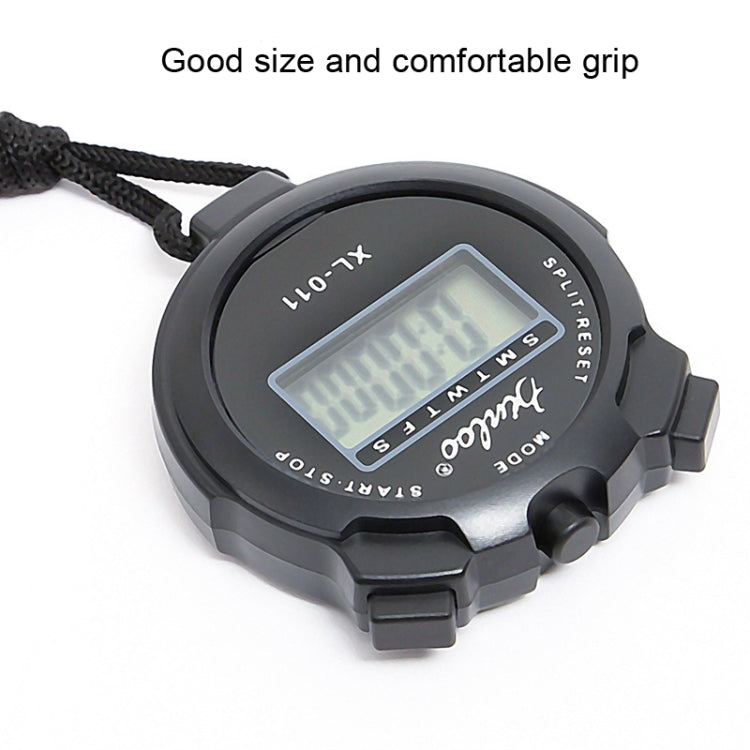 XINLOO XL-011 Display Single Memory Stopwatch Running Fitness Training Electronic Timer(Orange) - Pedometer by null | Online Shopping South Africa | PMC TechLife | Buy Now Pay Later Mobicred