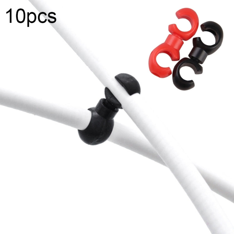 10 PCS Bicycle Handcuffs Type Shift Cable Buckle(Random Color Delivery) - Others by PMC TechLife | Online Shopping South Africa | PMC TechLife