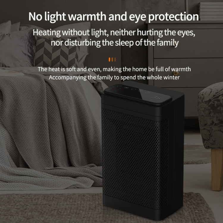 Office Household Mute Desktop Shaking Head Electric Heaters, Spec: Knob (UK Plug)