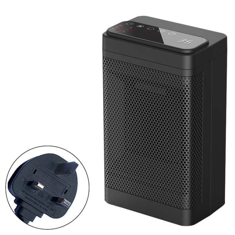 Office Household Mute Desktop Shaking Head Electric Heaters, Spec: Screen (UK Plug) - Electric Heaters by PMC TechLife | Online Shopping South Africa | PMC TechLife | Buy Now Pay Later Mobicred