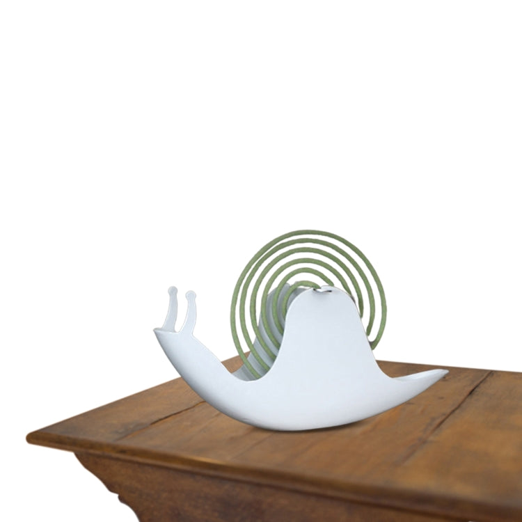 Snail Shape Mosquito Coil Tray Fireproof Mosquito Coil Rack(White) - Mosquito Coil Tray by PMC TechLife | Online Shopping South Africa | PMC TechLife | Buy Now Pay Later Mobicred