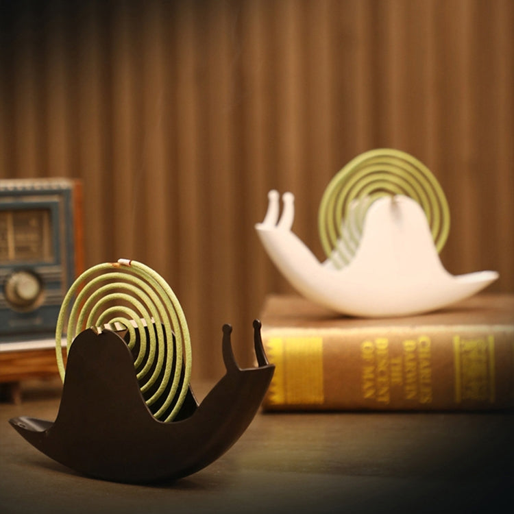 Snail Shape Mosquito Coil Tray Fireproof Mosquito Coil Rack(White) - Mosquito Coil Tray by PMC TechLife | Online Shopping South Africa | PMC TechLife | Buy Now Pay Later Mobicred