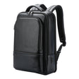 Bopai 61-70111 Cowhide Multi-compartment Waterproof Anti-theft Backpack with USB Charging Hole(Black) - free shipping - PMC TechLife - Order now!